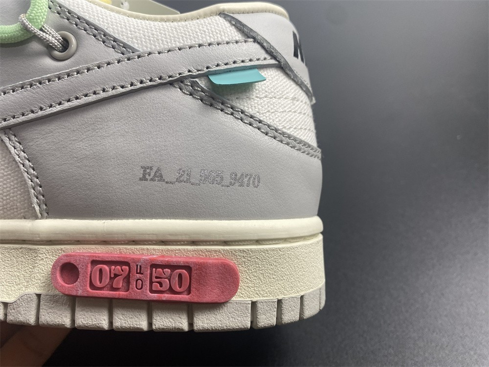 OW X DUNK LOW “07 OF 50” DM1602-108