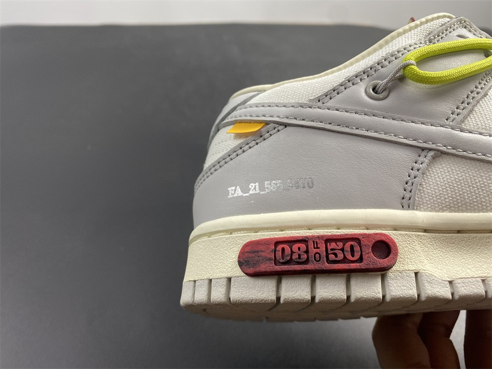 NIKE DUNK LOW OW LOT 8 OF 50 DM1602-106