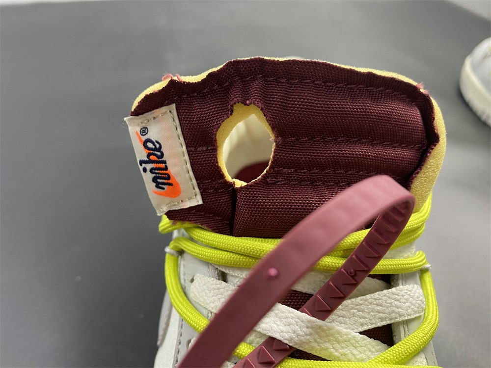 NIKE DUNK LOW OW LOT 8 OF 50 DM1602-106