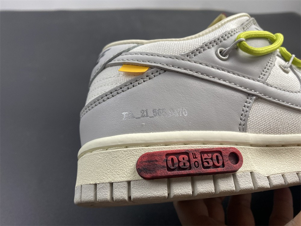 NIKE DUNK LOW OW LOT 8 OF 50 DM1602-106