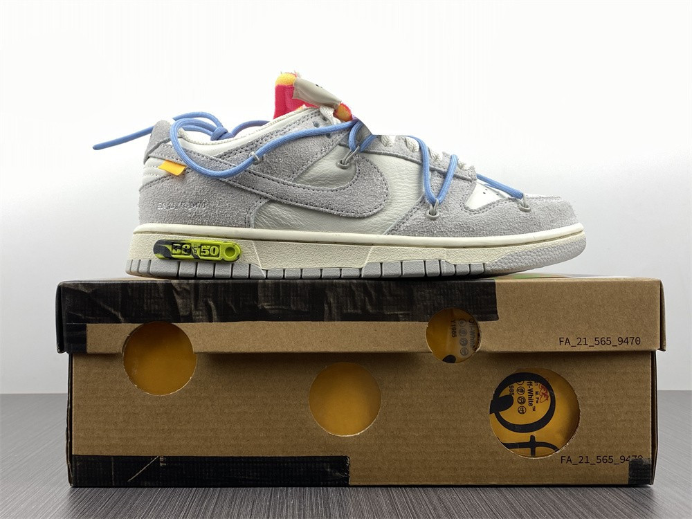 NIKE DUNK LOW OW LOT 38 OF 50 DJ0950-113
