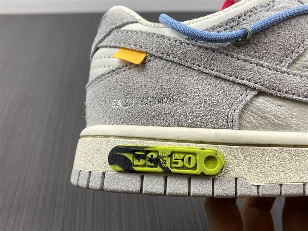 NIKE DUNK LOW OW LOT 38 OF 50 DJ0950-113