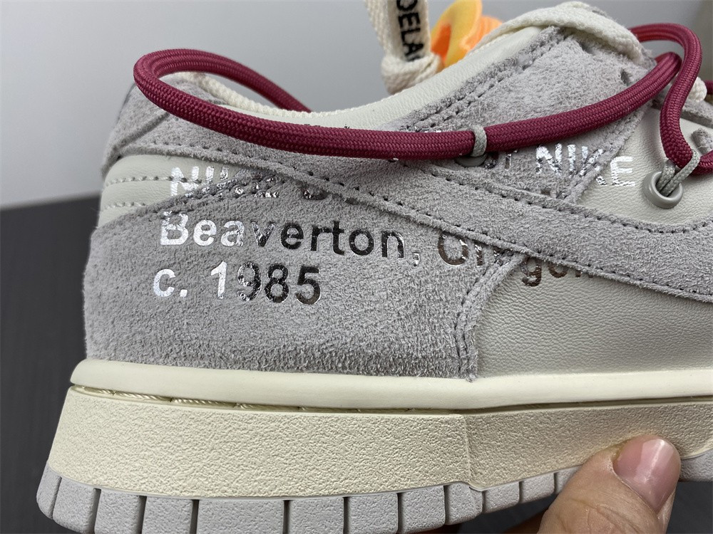 NIKE DUNK LOW OW LOT 35 OF 50 DJ0950-114