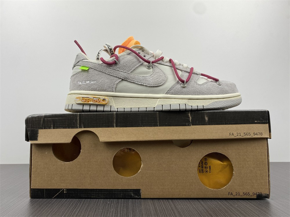 NIKE DUNK LOW OW LOT 35 OF 50 DJ0950-114