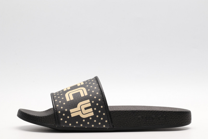 GUC LEATHER SLIDE