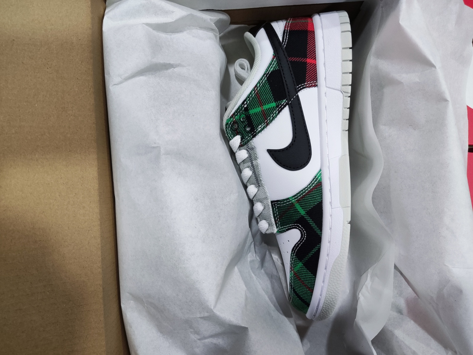 Nike Dunk Low Tartan Plaid - DV0827-100