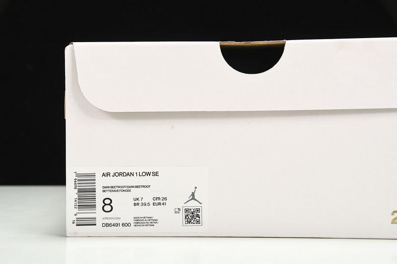 Jordan 1 Low Dark Beetroot Black DB6491-600