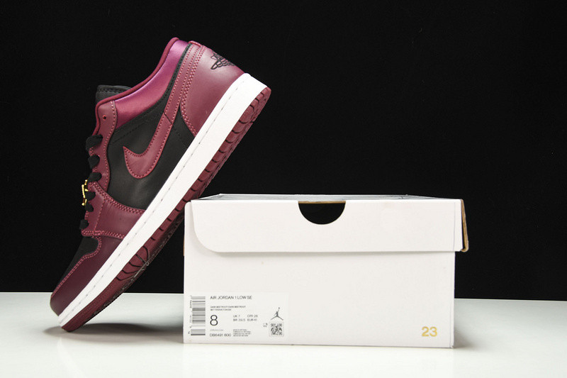 Jordan 1 Low Dark Beetroot Black DB6491-600