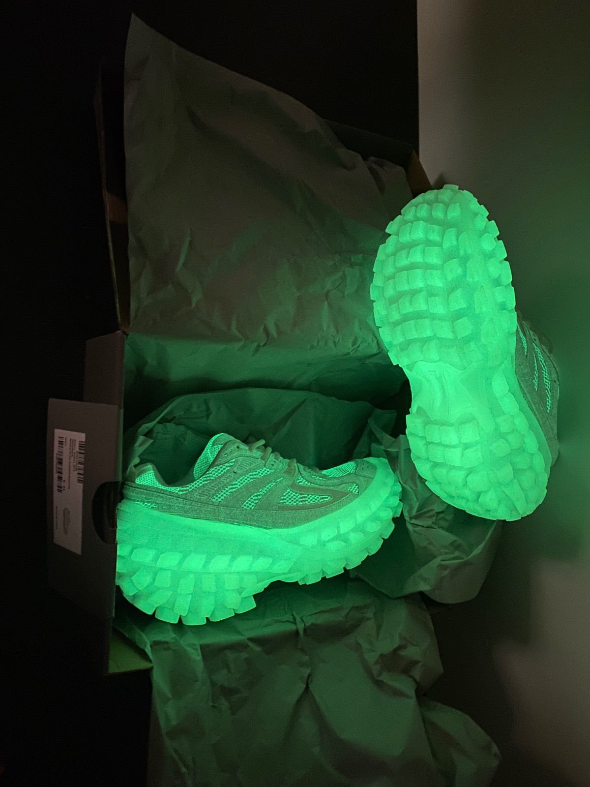 Ba*len*cia*ga bouncer chunky-sole sneakers