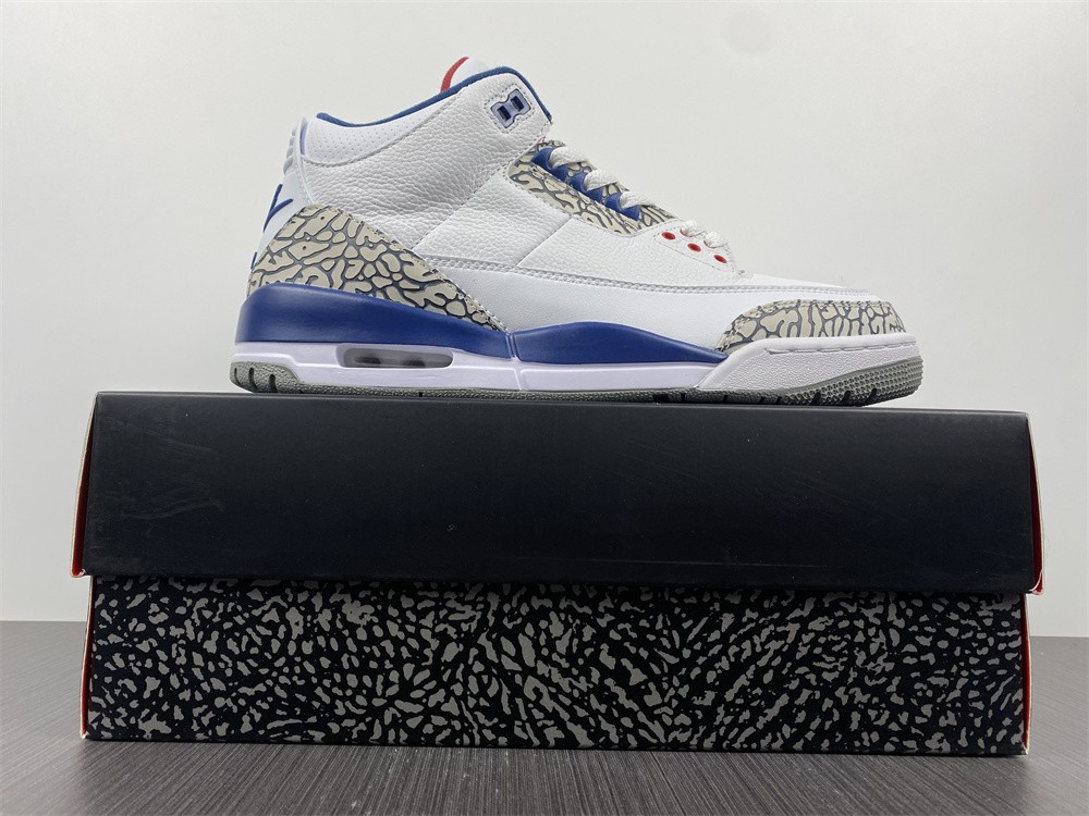 AIR JORDAN 3 RETRO TRUE BLUE NIKE AIR FIRST LOOK 854262-106