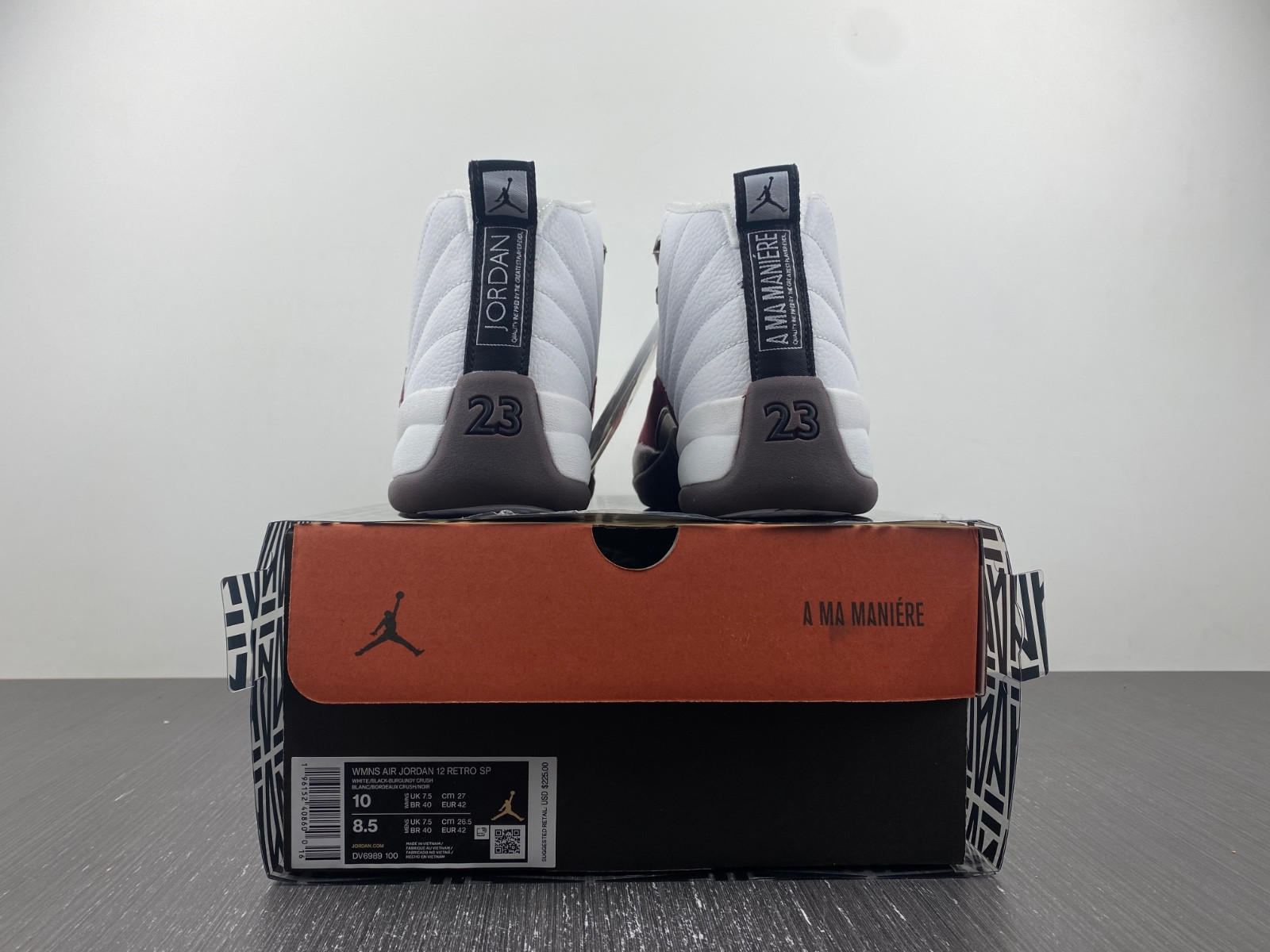 A Ma Maniere Air Jordan 12 White DV6989-100