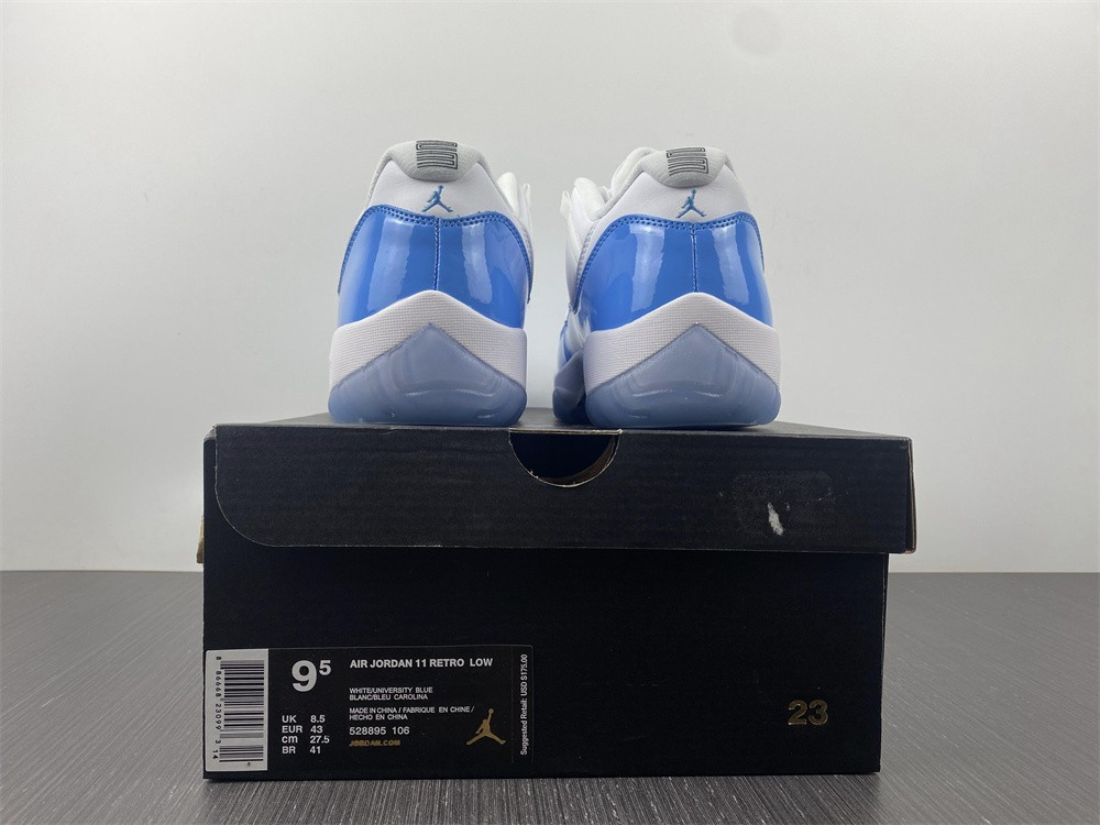 Jordan 11 Retro Low University Blue (2017) 528895-106