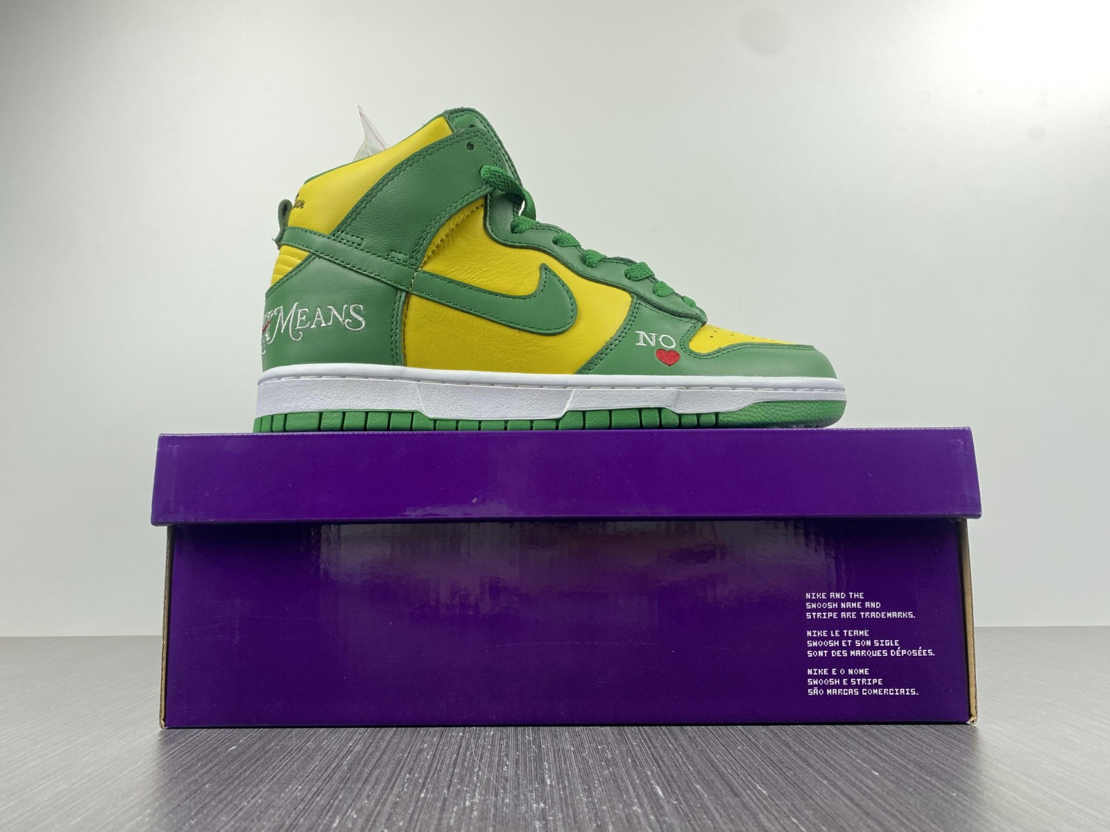 Nike SB Dunk High By Any Means Brazil DN3741-700