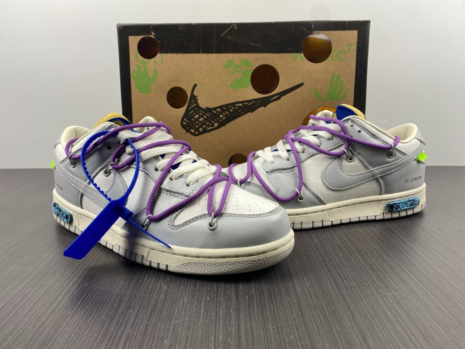 NIKE DUNK LOW OW LOT 48 OF 50 DM1602-107