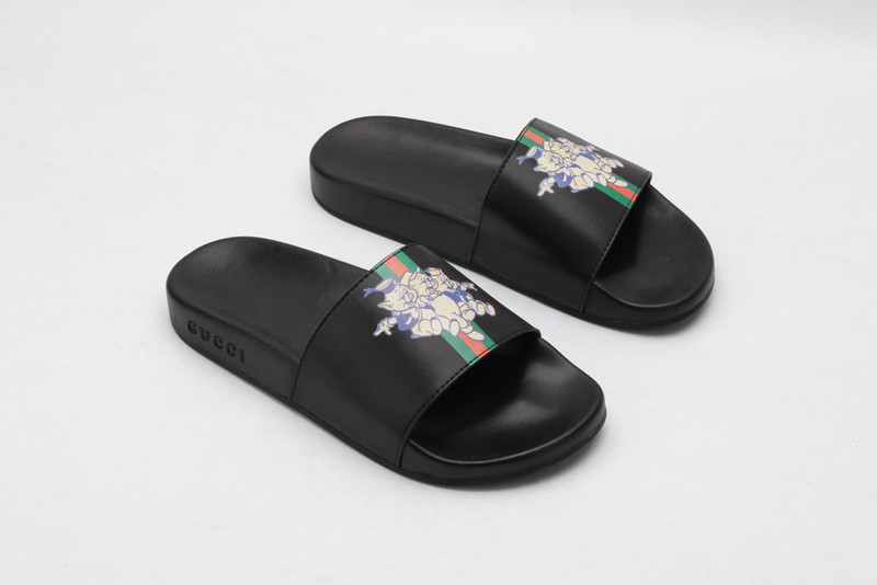 GUC LEATHER SLIDE