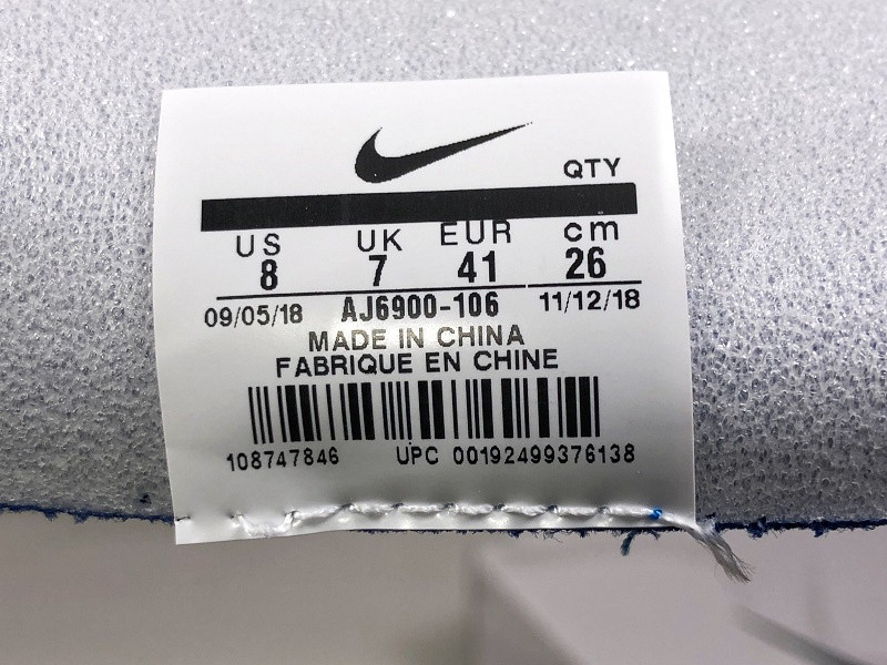 Nike Air VaporMax Flyknit 3 Grey Silver AJ6900-106