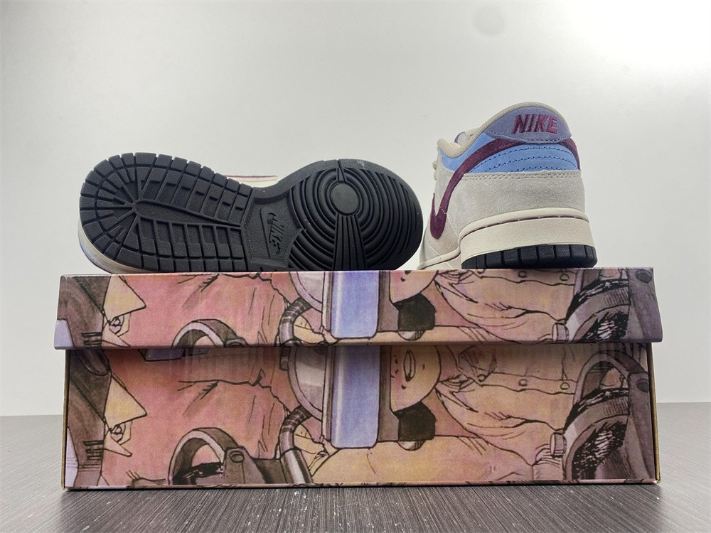 Otomo Katsuhiro x Nike SB Dunk Low Steamboy OST Dark Red Blue LF0039-005