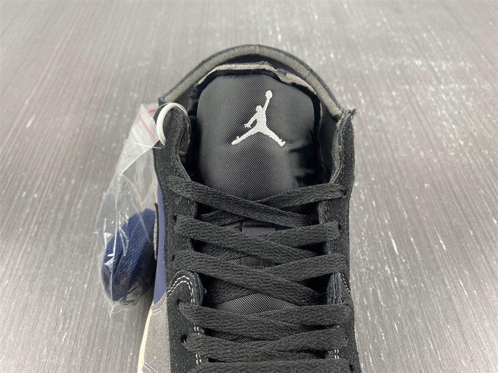 Air Jordan 1 Low Inside Out Black DN1635-001