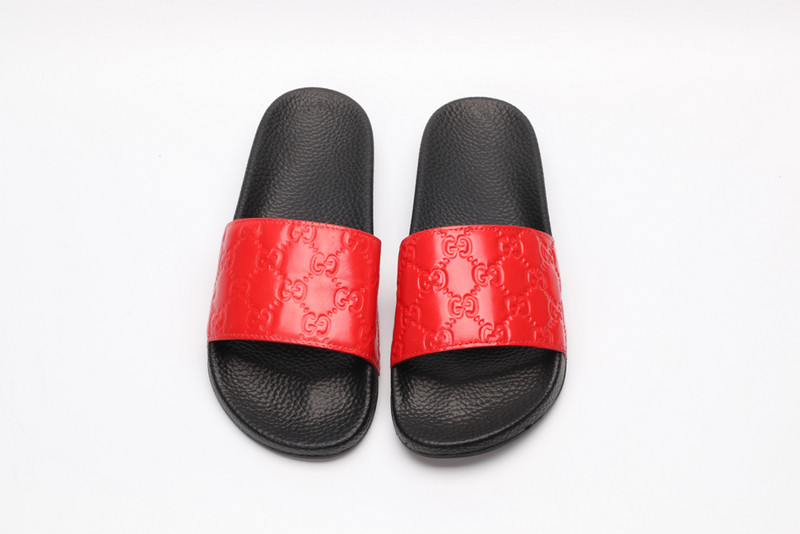 GUC LEATHER SLIDE