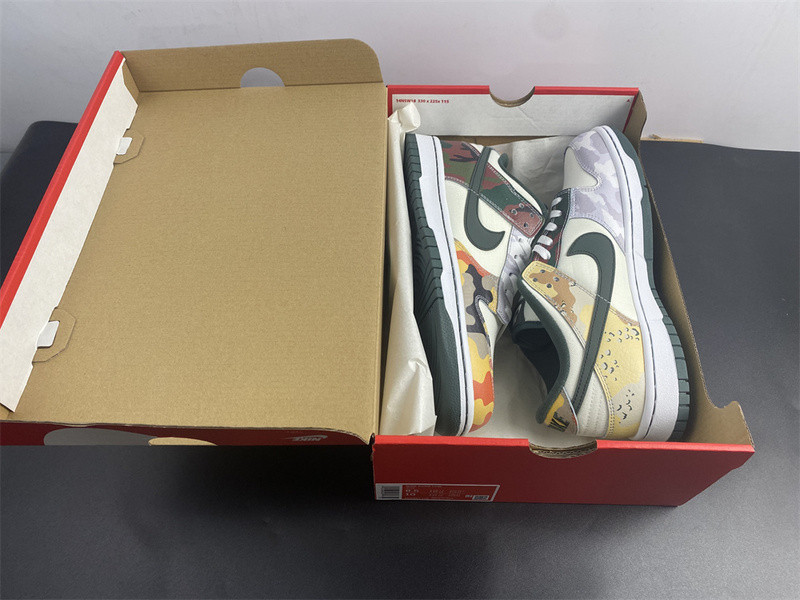 NIKE SB DUNK LOW “MULTI CAMO” DH0957-100