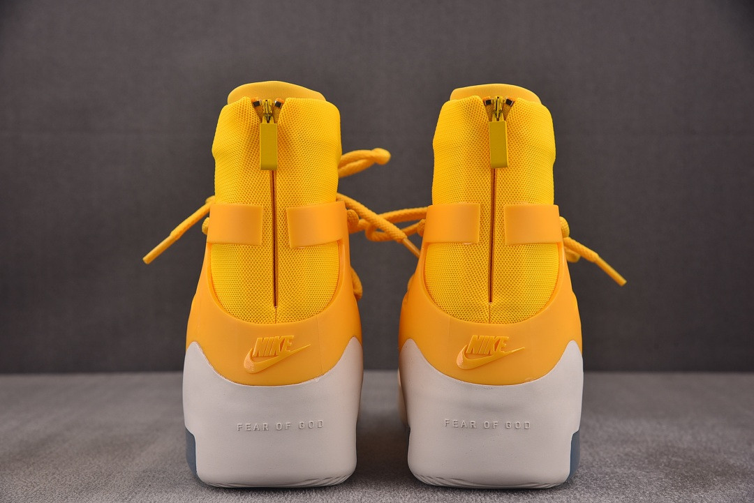 Nike Air Fear Of God 1 Amarillo Yellow AR4237-700