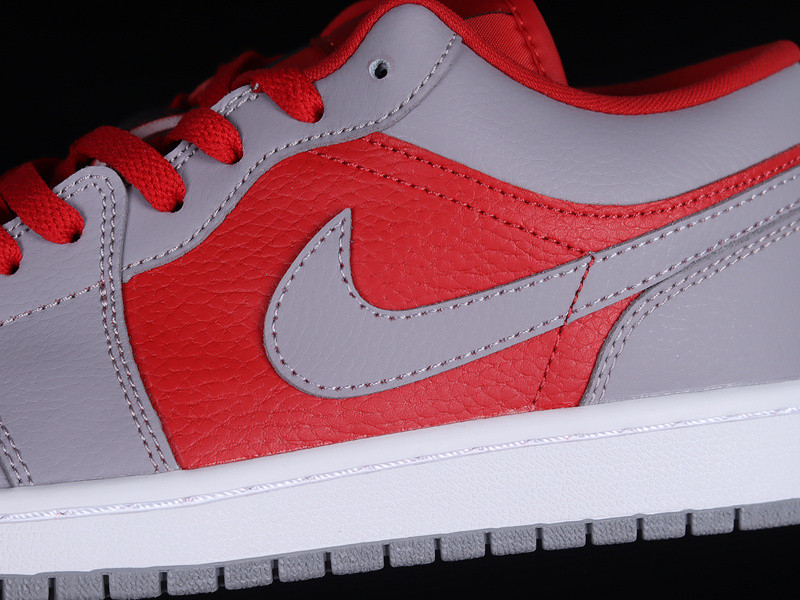 Air Jordan 1 Low SE Split Grey Red DR0502-600