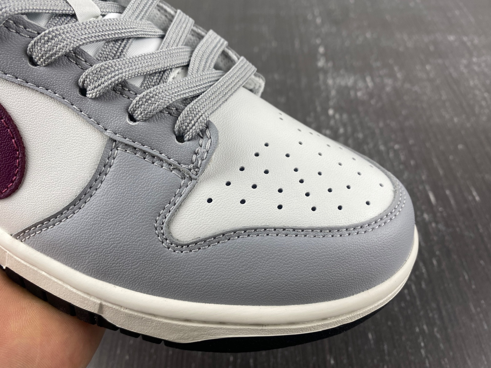 Nike Dunk Low Grey Team Red DD1503-122