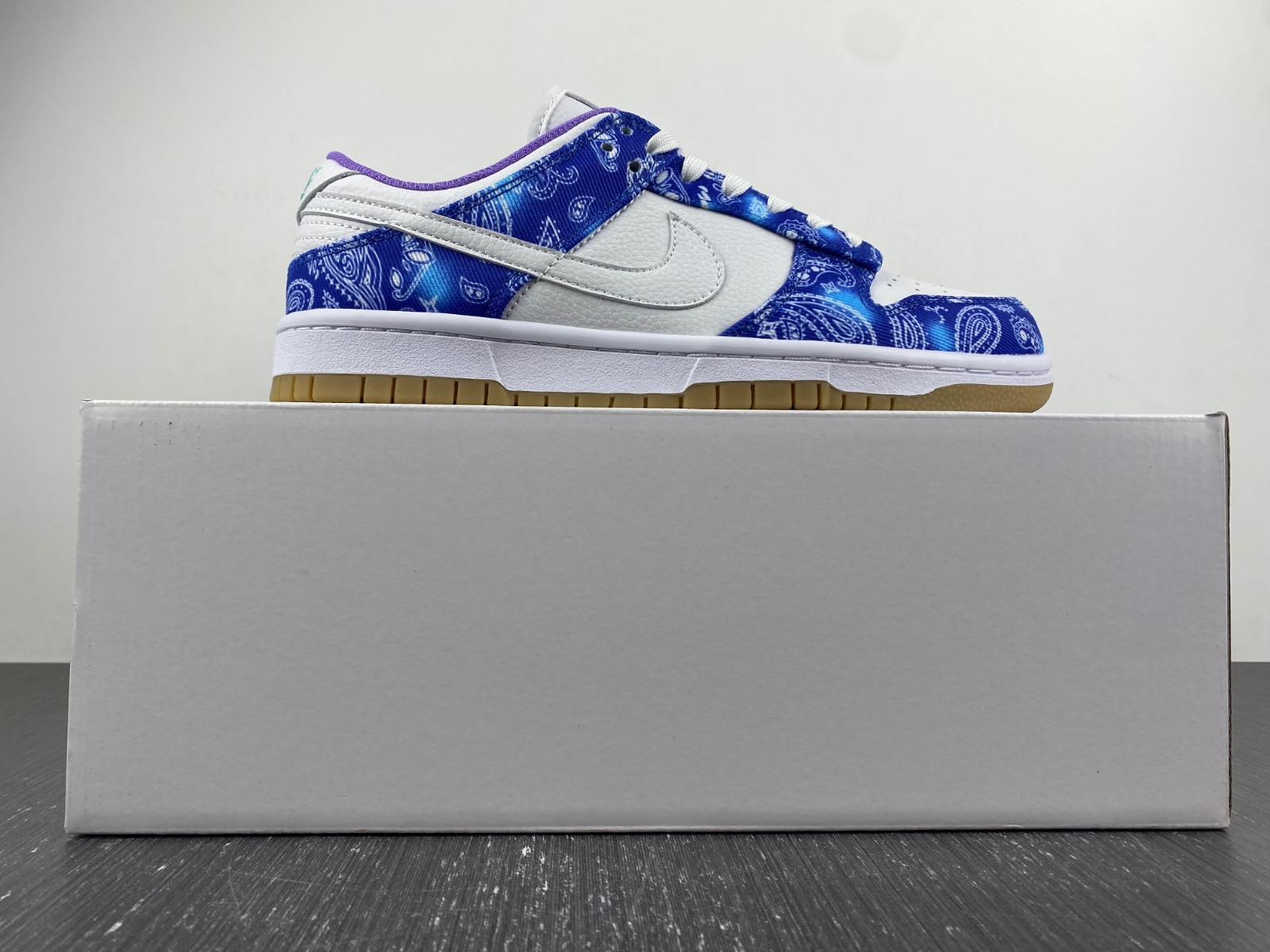 Nike SB Dunk Low White Navy Blue Purple CT5053-041