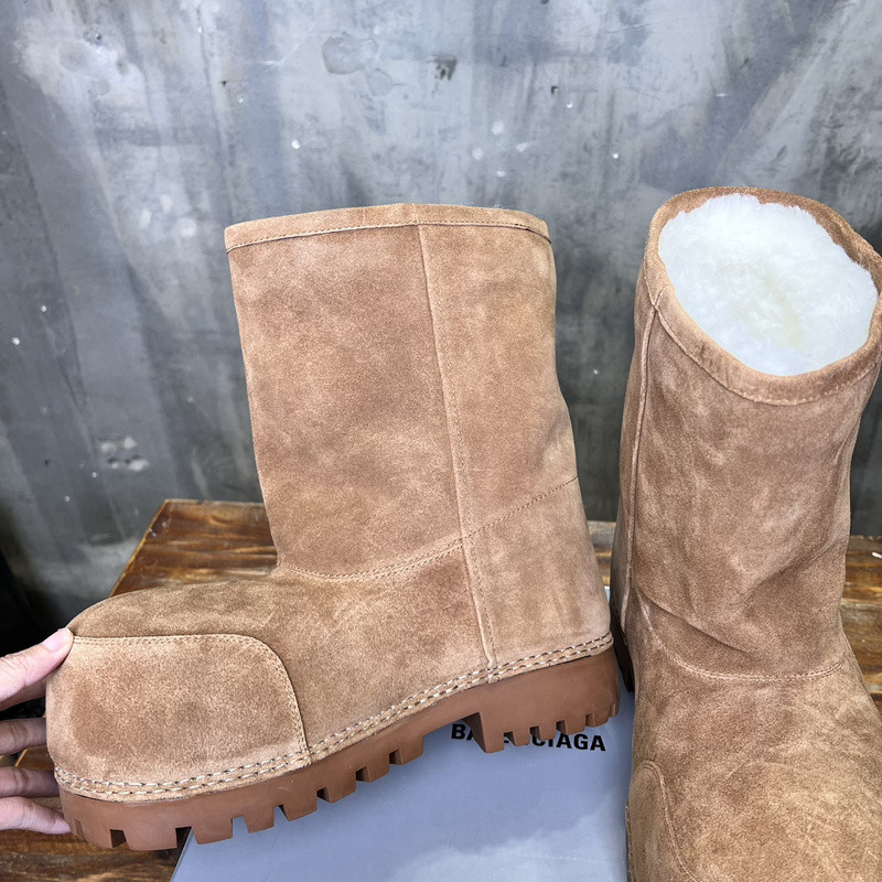 Ba1en*iaga alaska faux shearling low boots