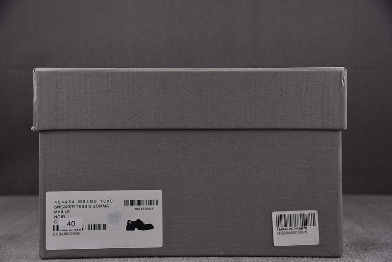 Ba1en*iaga tractor leather loafers in black