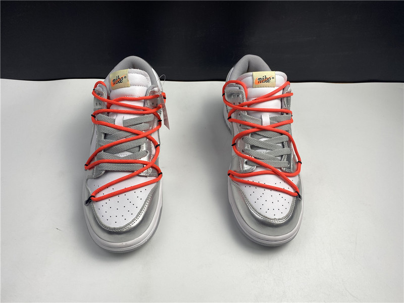 OW X Dunk Low LTHR CT0856-800