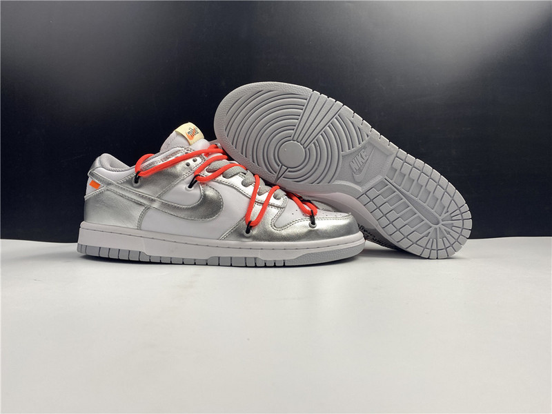 OW X Dunk Low LTHR CT0856-800
