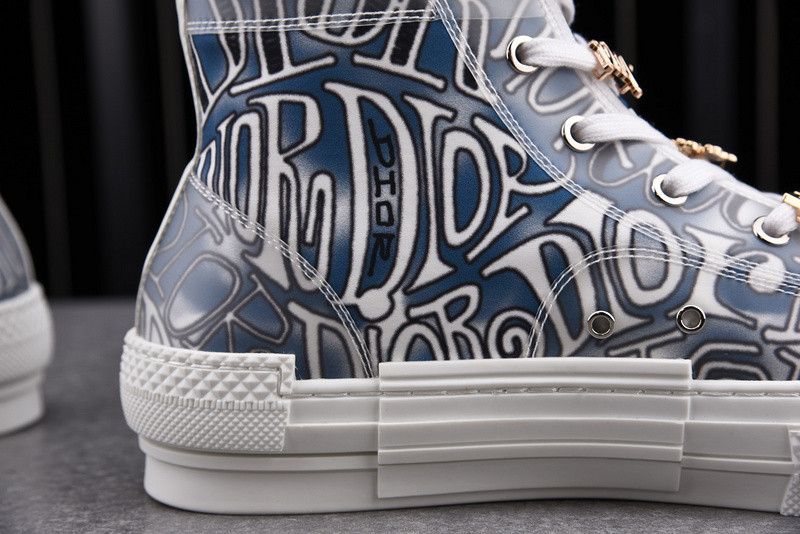 D B23 HIGH-TOP SNEAKERS