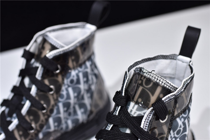 D B23 HIGH-TOP SNEAKERS