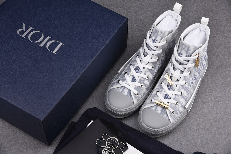 D B23 HIGH-TOP SNEAKERS