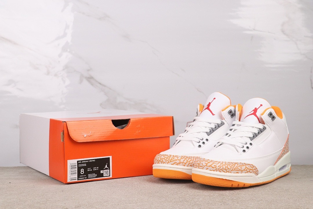 Air Jordan 3 “Orange Citrus” CK9246-101