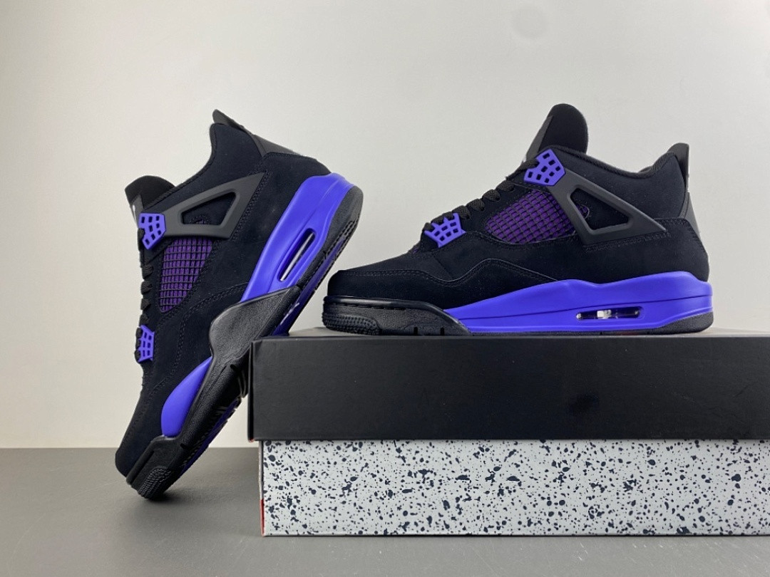 Jordan 4 "Purple Thunder" New CT8527-018