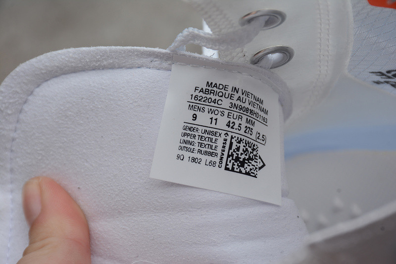 OW X Converse Chuck Taylor All Star 1970S 162204C