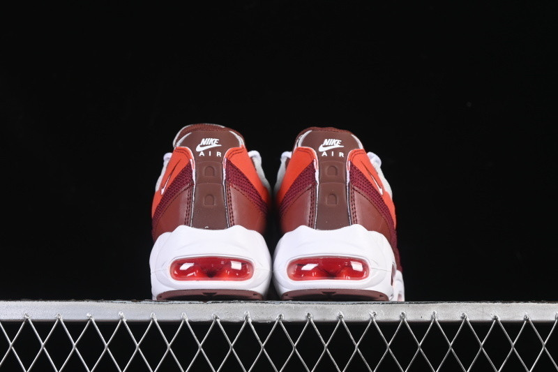 Nike Air Max 95 White Red Burgundy DM0011-005