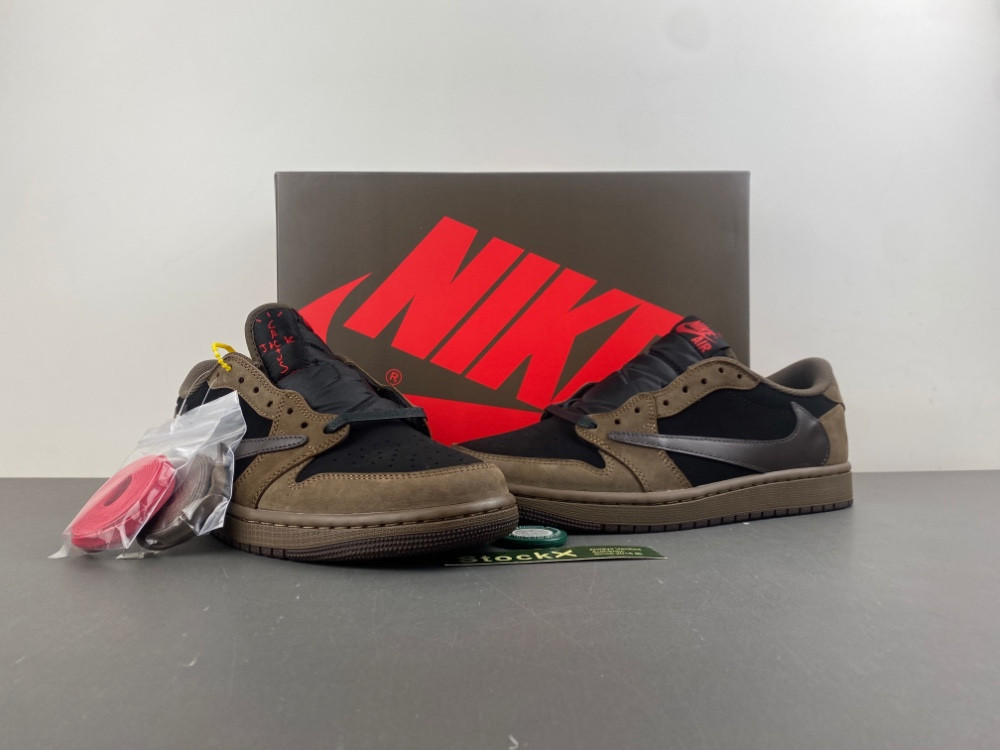 Jordan 1 Retro Low x Travis Scott Velvet Brown DM7866-202