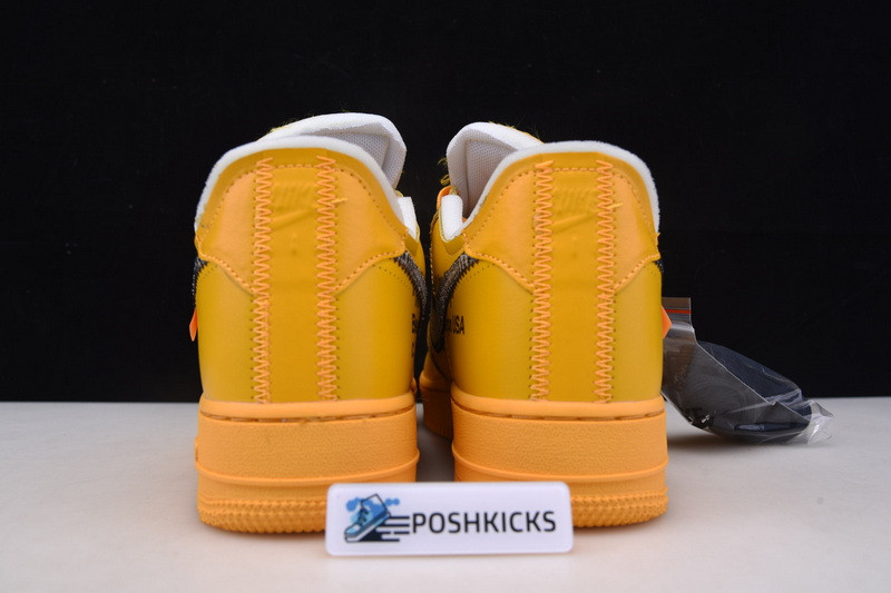 NIKE OW X AIR FORCE 1 LOW UNIVERSITY GOLD DD1876-700