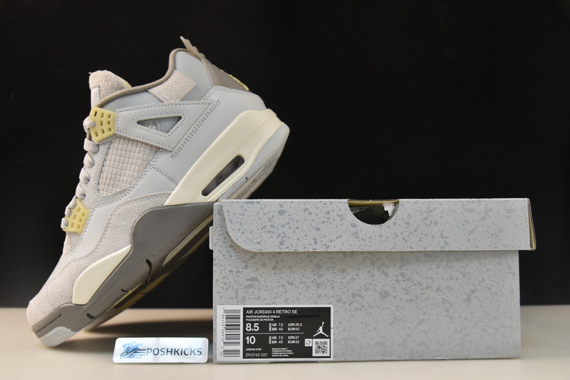 Jordan 4 Retro SE Craft Photon Dust DV3742-021