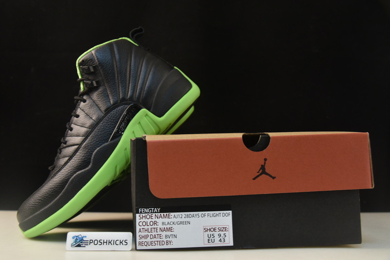 Air Jordan XII “Black/Neon Green”