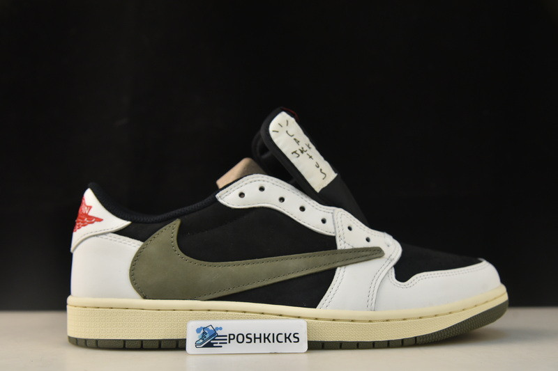Travis Scott Air Jordan 1 Low OG Olive WMNS DZ4137-106