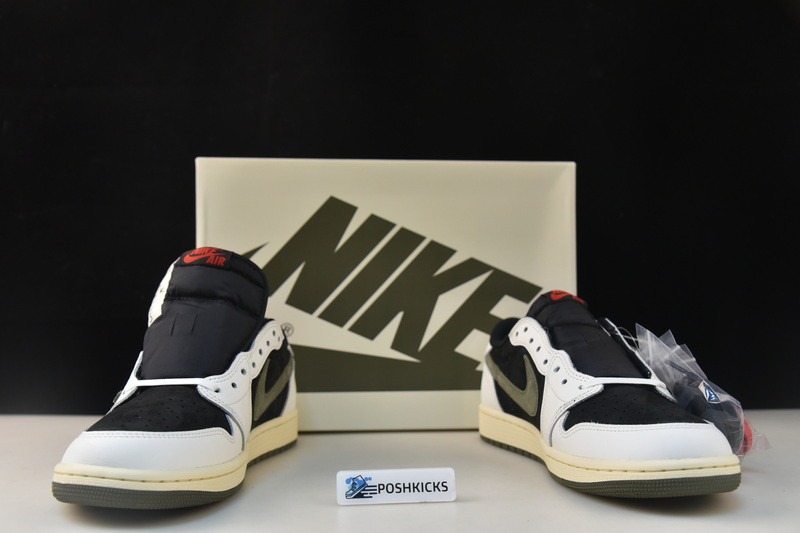 Travis Scott Air Jordan 1 Low OG Olive WMNS DZ4137-106