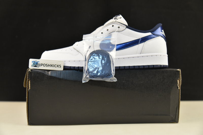 Jordan 1 Retro Low Metallic Blue 705329-106