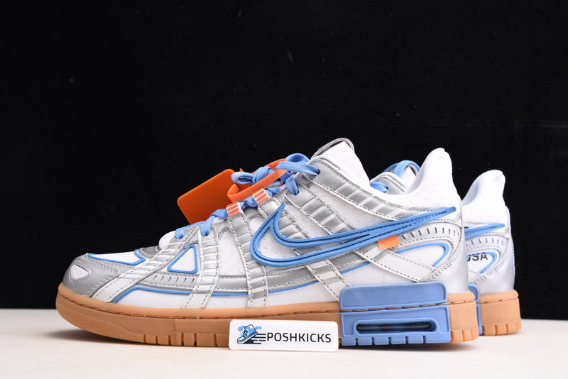 OW x Nike Air Rubber Dunk “University Blue ”CU6015-700