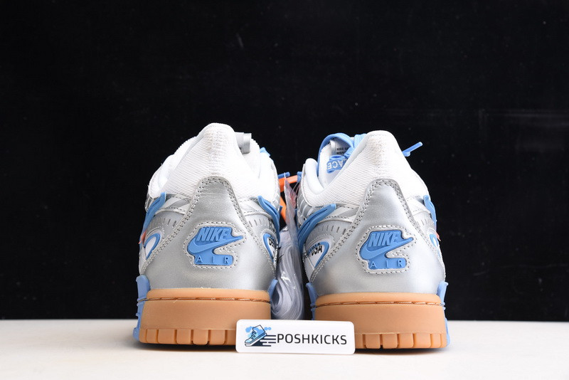 OW x Nike Air Rubber Dunk “University Blue ”CU6015-700
