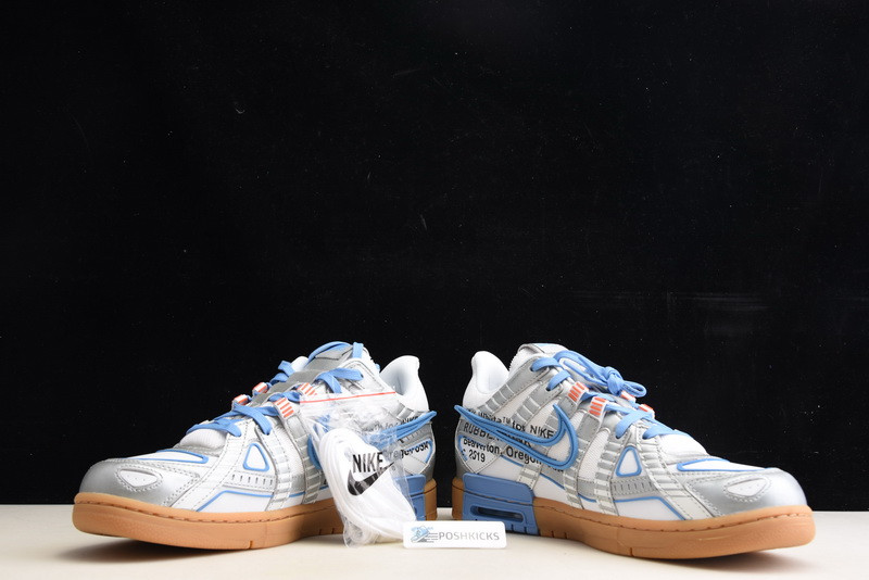 OW x Nike Air Rubber Dunk “University Blue ”CU6015-700