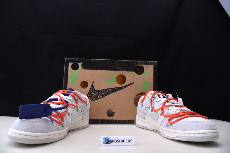 NIKE DUNK LOW OW LOT 13 OF 50 DJ0950-110